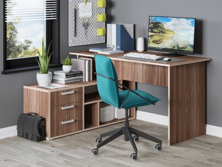  Стол Компьютерный Боско СК-11 (Ш-1400 х В-800 х Г-1200 мм)/Разные Цвета