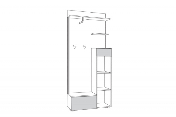 Шкаф МЦН "Лайн" 10.16
