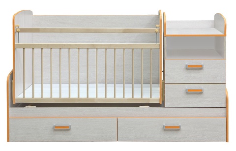 Кровать Трансформер Мальта Дуб Атланта/Ш-1830 х Г-755 х В-1075 мм